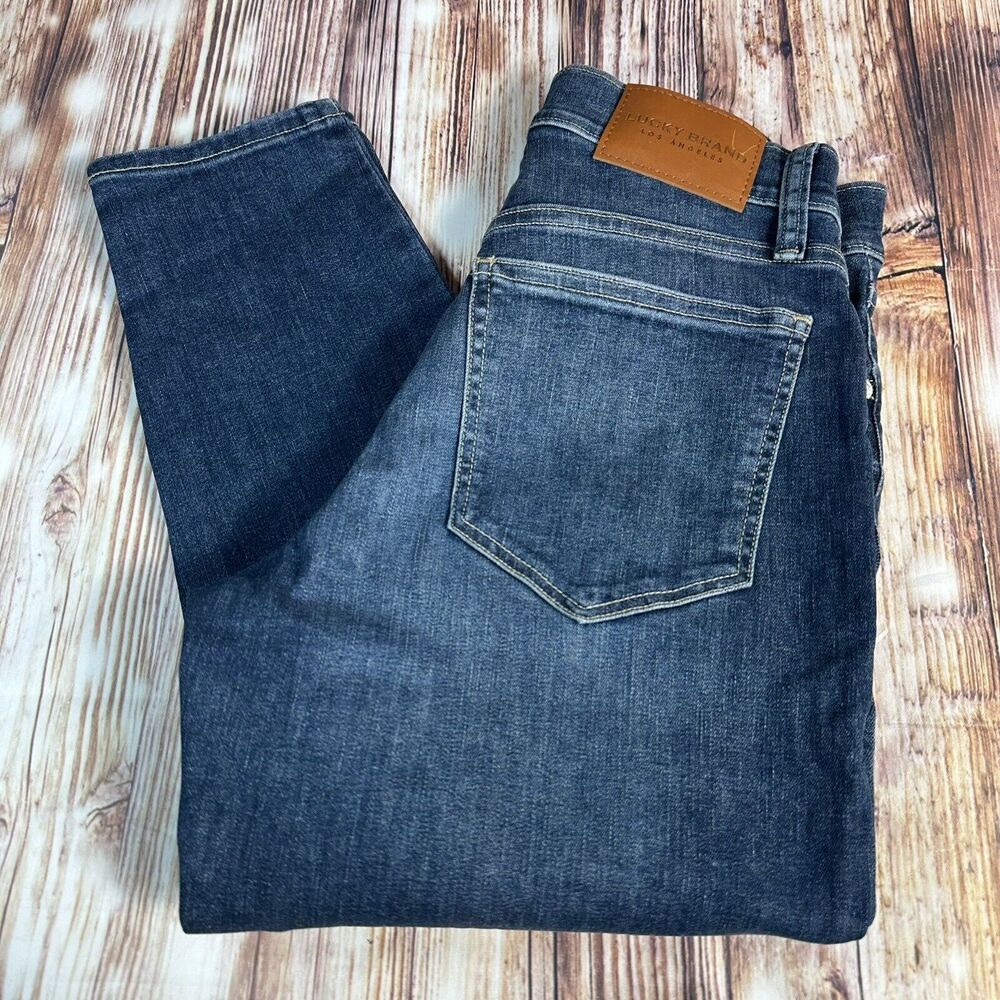 Lucky Brand BRIDGETTE SKINNY Jeans Womens Size 4/27 Ankle Blue Denim Pants 26x26 - Picture 12 of 12